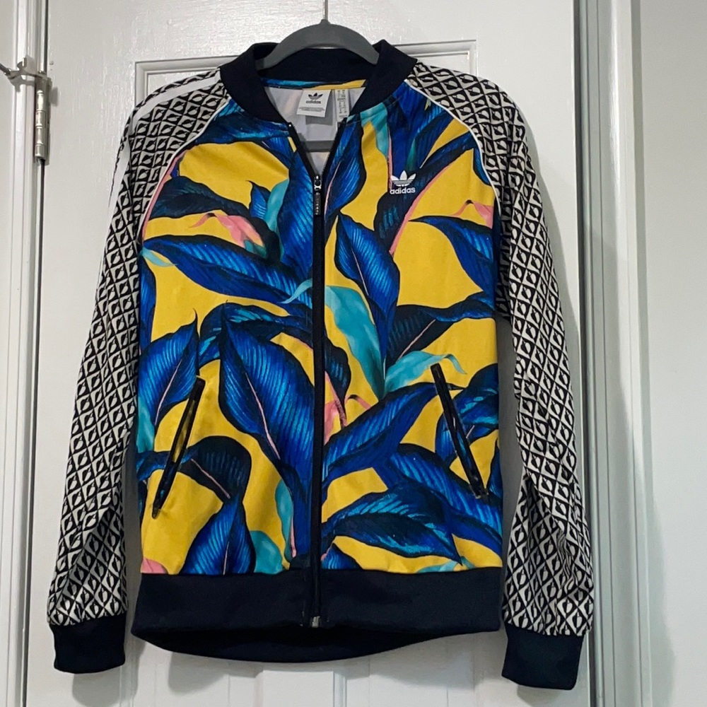 Adidas Farm Rio Track Bomber Jacket Size M NWT